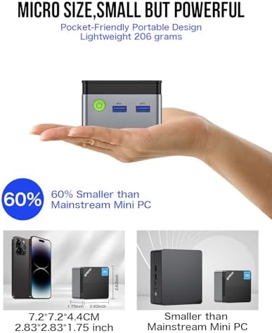 Vue 3 de Gmktec Mini Pc