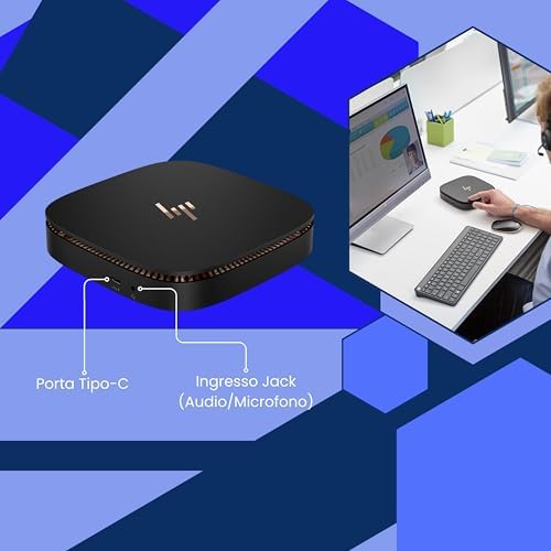 Vue 3 de Hp Mini Pc Desktop