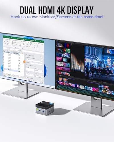 Vue 6 de Gmktec Mini Pc
