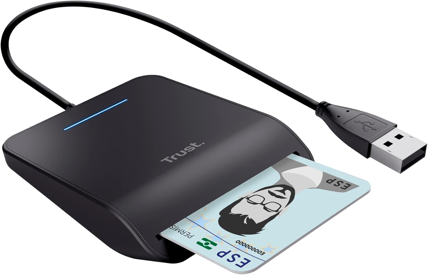 Vue 1 de Trust Lecteur Dni Compatible