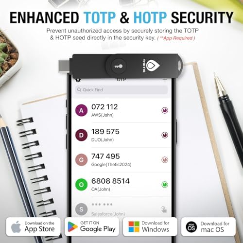 Vue 4 de Cle De Securite Thetis