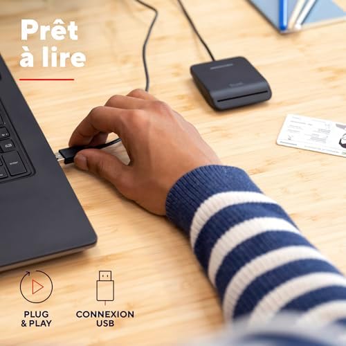 Vue 4 de Trust Lecteur Dni Compatible