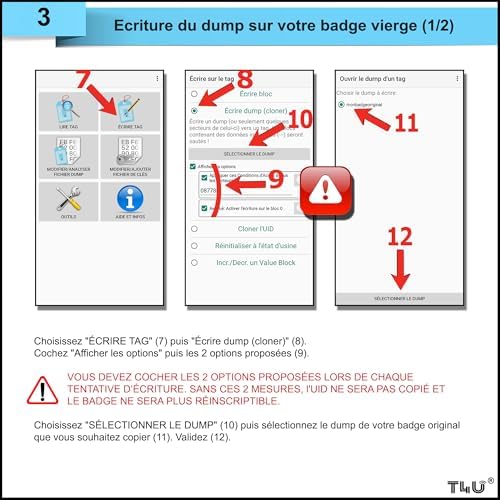 Vue 5 de Lot De Badges Rfid
