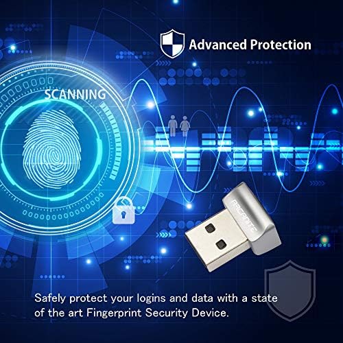 Vue 3 de Arcanite Usb Lecteur Dempreintes