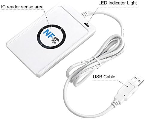 Vue 4 de Luxtech Nfc Acru Lecteur