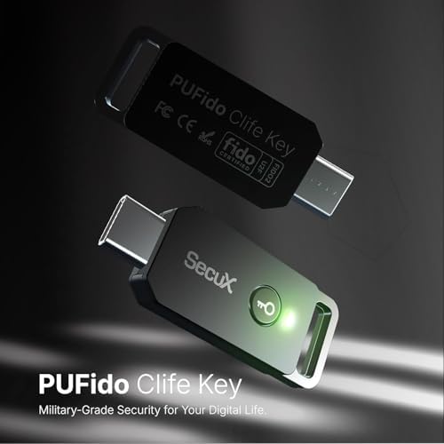 Vue 4 de Secux Pufido Clife Key