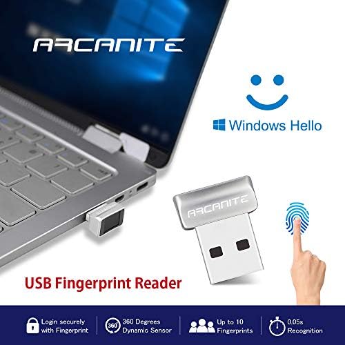 Vue 6 de Arcanite Usb Lecteur Dempreintes