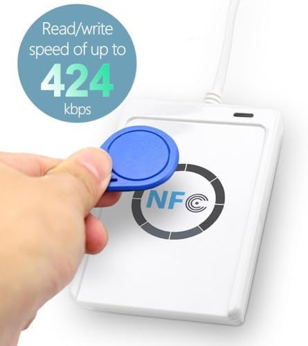 Vue 3 de Dewin Lecteur Nfc Rfid