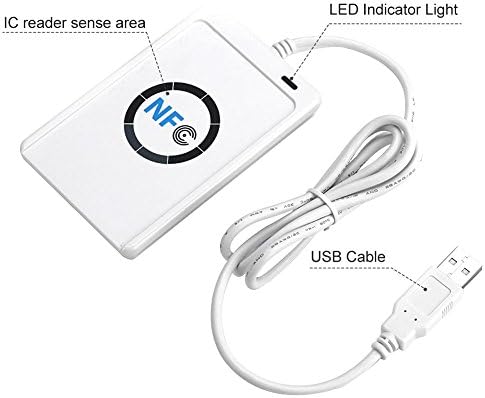 Vue 4 de Dewin Lecteur Nfc Rfid