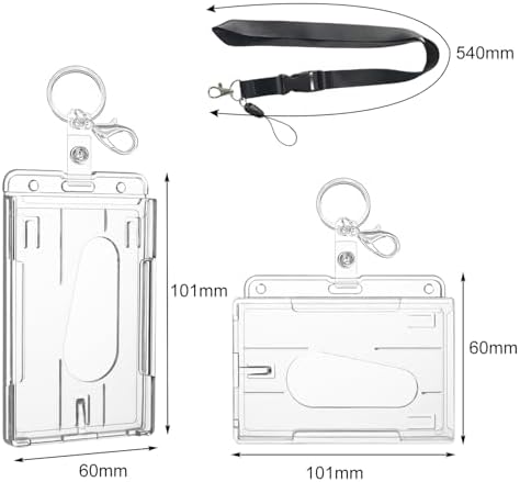 Vue 2 de Iwontalersy Pcs Porte Carte