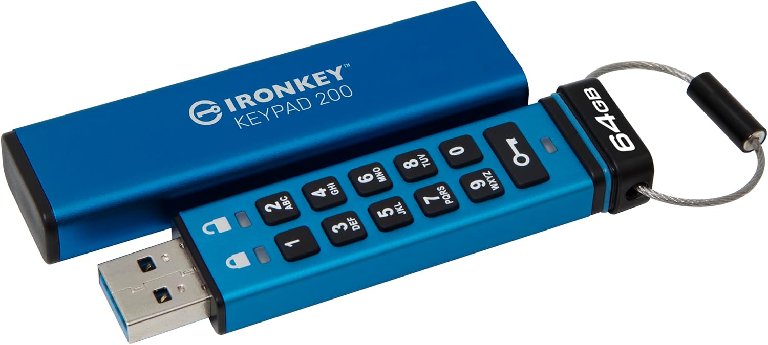 Vue 1 de Kingston Ironkey Keypad Cle
