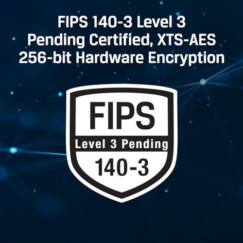 Vue 2 de Kingston Ironkey Keypad Cle