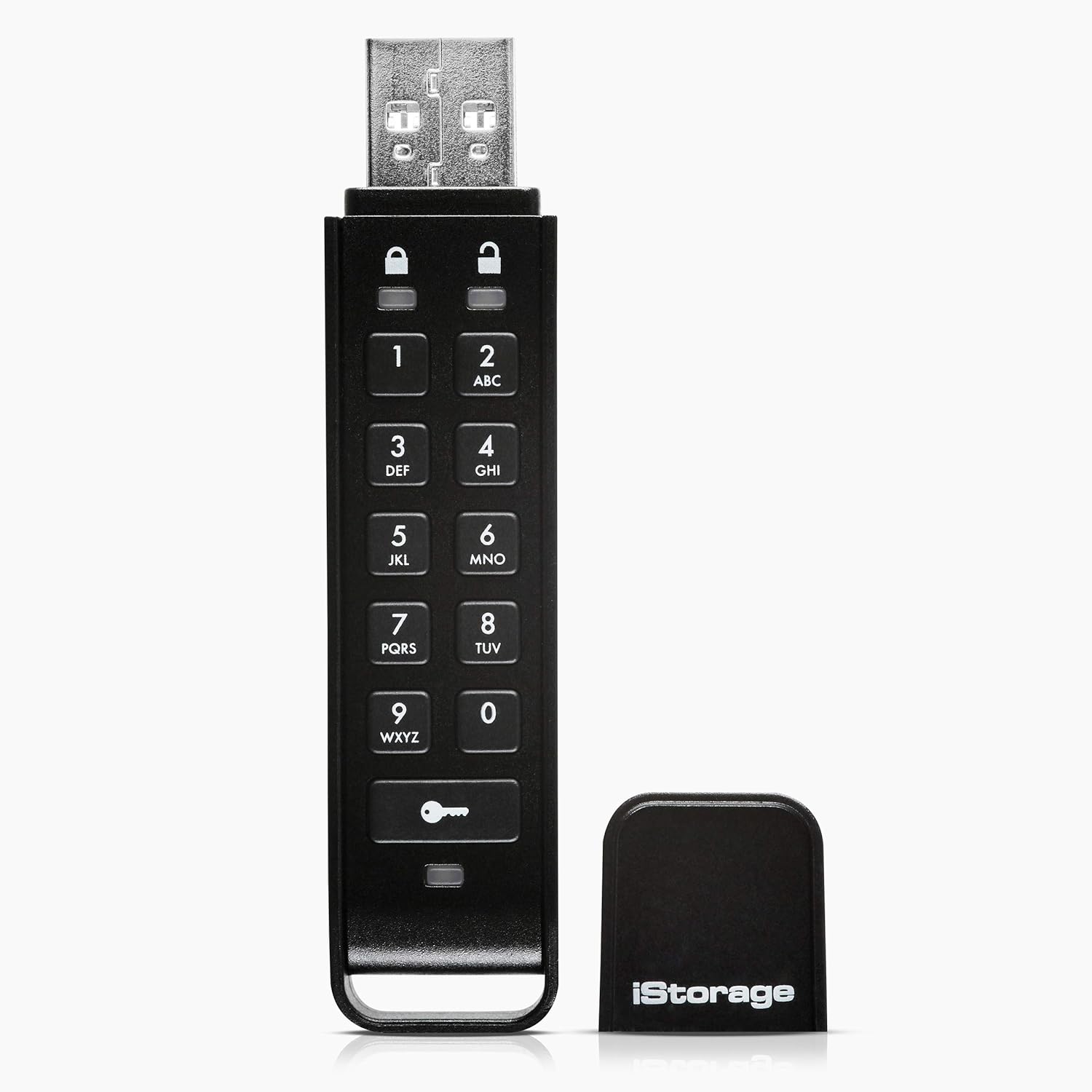 Vue 7 de Kingston Ironkey Keypad Cle