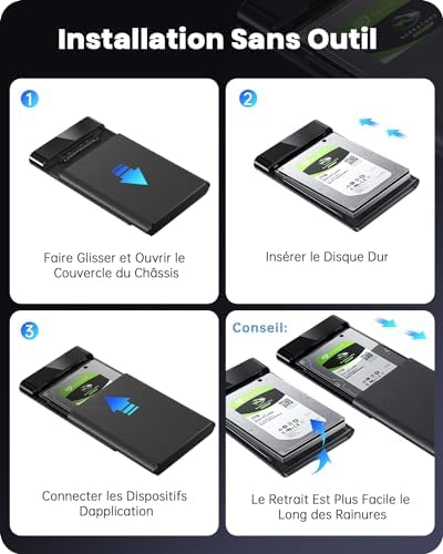 Vue 6 de Posugear Boitier Disque Dur