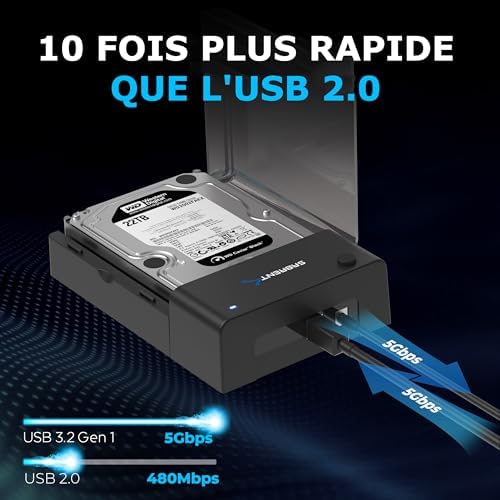 Vue 4 de Sabrent Boitier Disque Dur