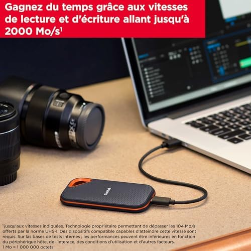 Vue 5 de Sandisk Extreme Pro Disque