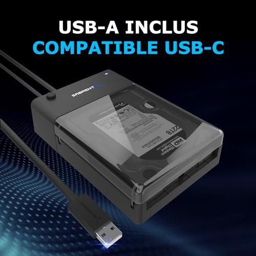 Vue 6 de Sabrent Boitier Disque Dur