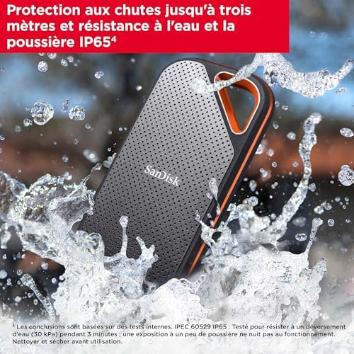 Vue 6 de Sandisk Extreme Pro Disque