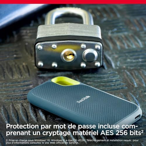 Vue 6 de Sandisk Extreme Disque Ssd
