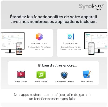 Vue 3 de Synology Bay Ds Realtekrtdbcpu