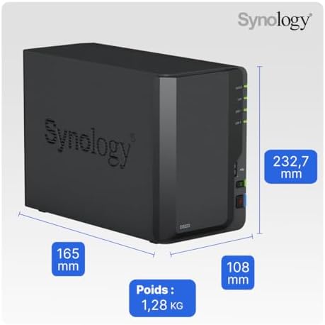 Vue 5 de Synology Bay Ds Realtekrtdbcpu
