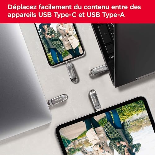 Vue 3 de Sandisk Ultra Dual Drive