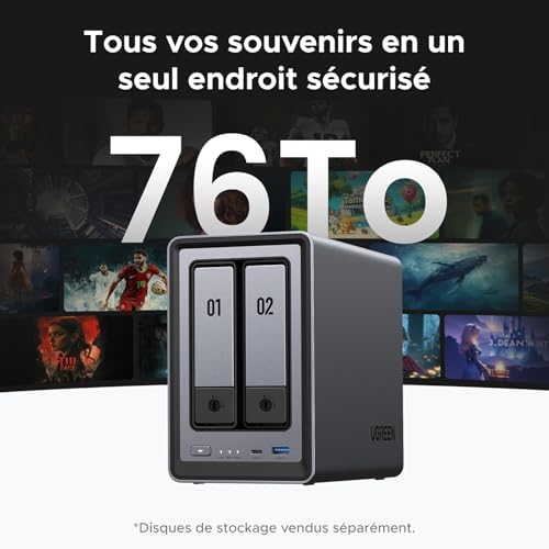 Vue 3 de Ugreen Nasync Dxp Nas