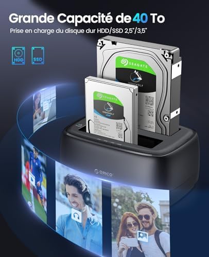 Vue 3 de Orico Usb Station