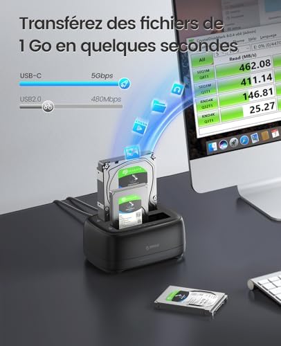 Vue 4 de Orico Usb Station