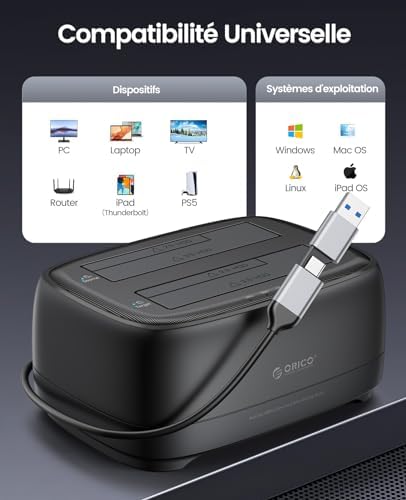 Vue 6 de Orico Usb Station