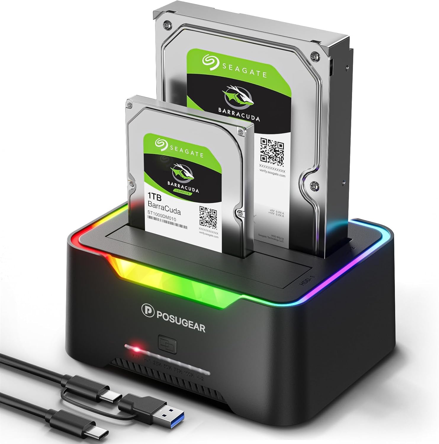 Vue 1 de Posugear Dock Disque Durs