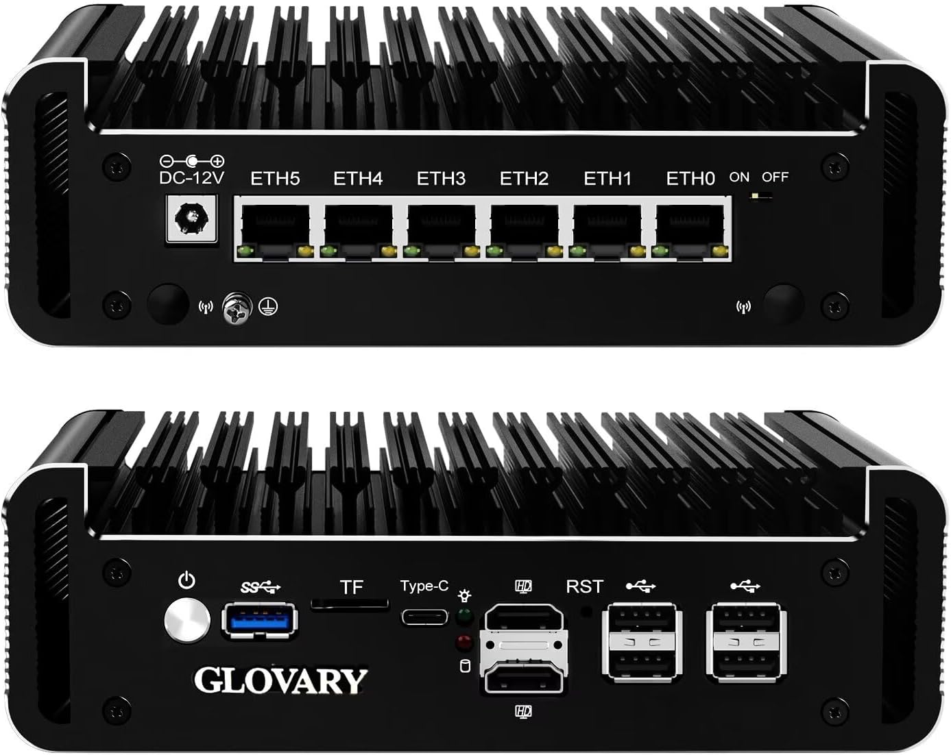 Vue 1 de Glovary Firewall Mini Pc