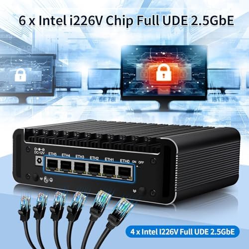 Vue 3 de Glovary Firewall Mini Pc