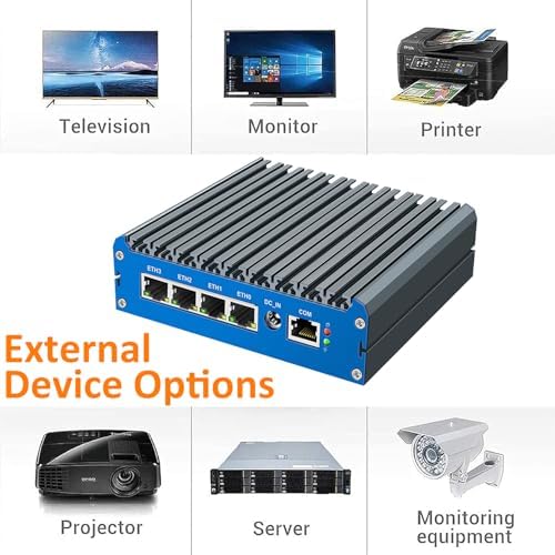 Vue 6 de Szbox Firewall Micro Appliance