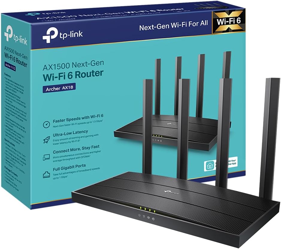 Vue 1 de Tplink Archer Ax Routeur