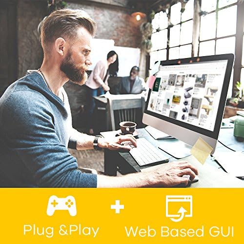 Vue 5 de Zyxel Switch Ports Gigabit