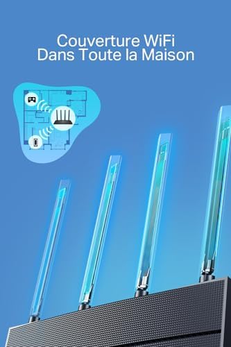Vue 5 de Tplink Archer Ax Routeur