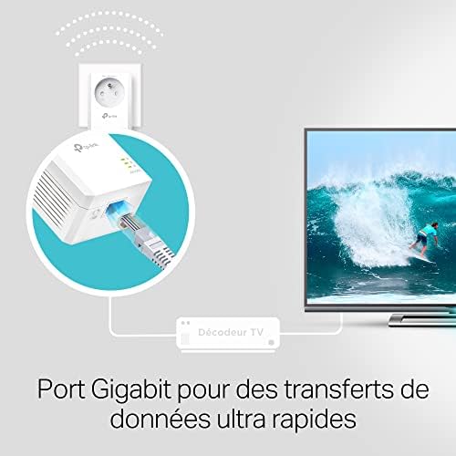 Vue 4 de Tplink Cpl Mbps Avec
