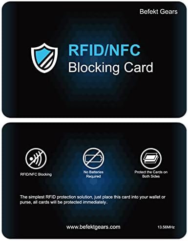 Vue 2 de Carte Anti Rfid Befekt