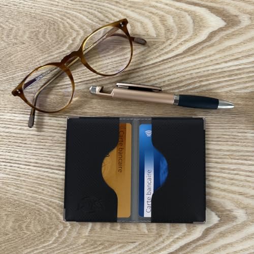 Vue 3 de Etui Cartes Bancaires Antirfid