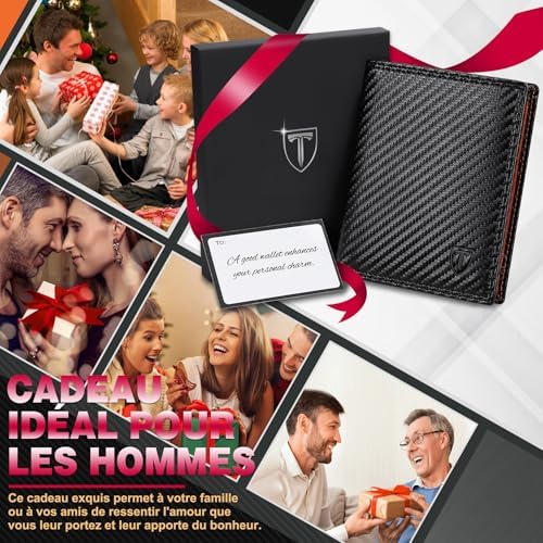 Vue 7 de Portefeuille Vertical Pour Hommes