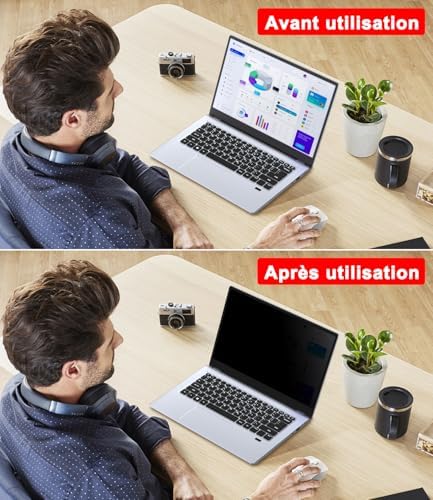 Vue 4 de Zoegaa Filtre De Confidentialite