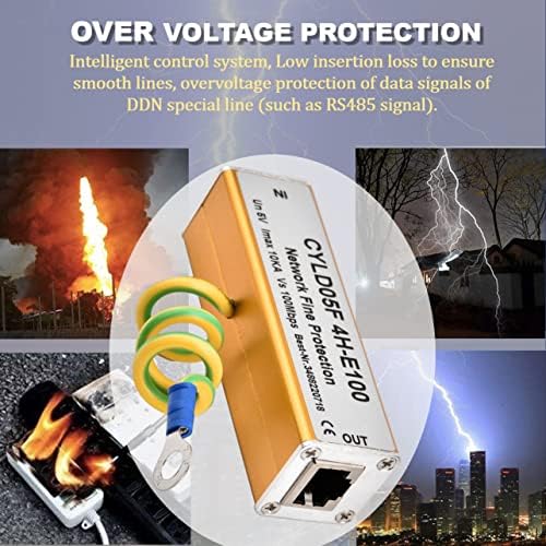 Vue 4 de Protecteur De Surtension Ethernet