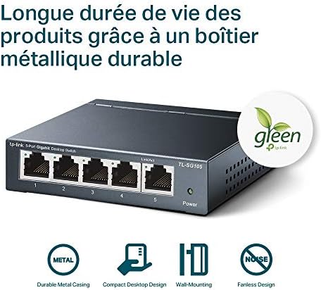 Vue 3 de Tplink Switch Ethernet Gigabit