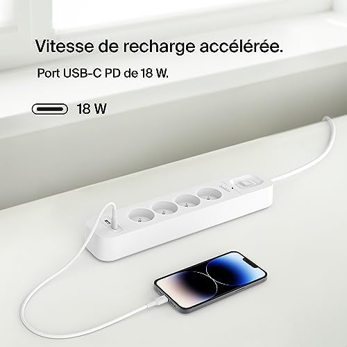 Vue 4 de Belkin Multiprise Parafoudre Avec