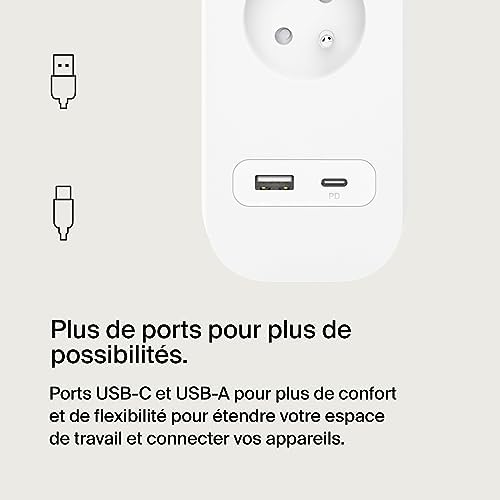 Vue 5 de Belkin Multiprise Parafoudre Avec