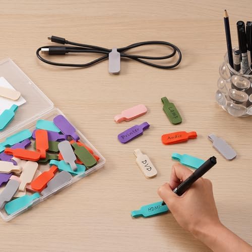 Vue 2 de Trilancer Etiquettes Pour Cables