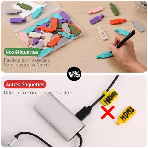 Vue 5 de Trilancer Etiquettes Pour Cables