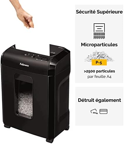 Vue 3 de Fellowes Destructeur Powershred