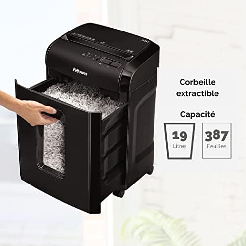 Vue 4 de Fellowes Destructeur Powershred